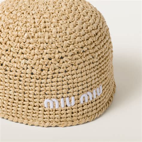 miu miu hat crochet|Natural Crochet Hat .